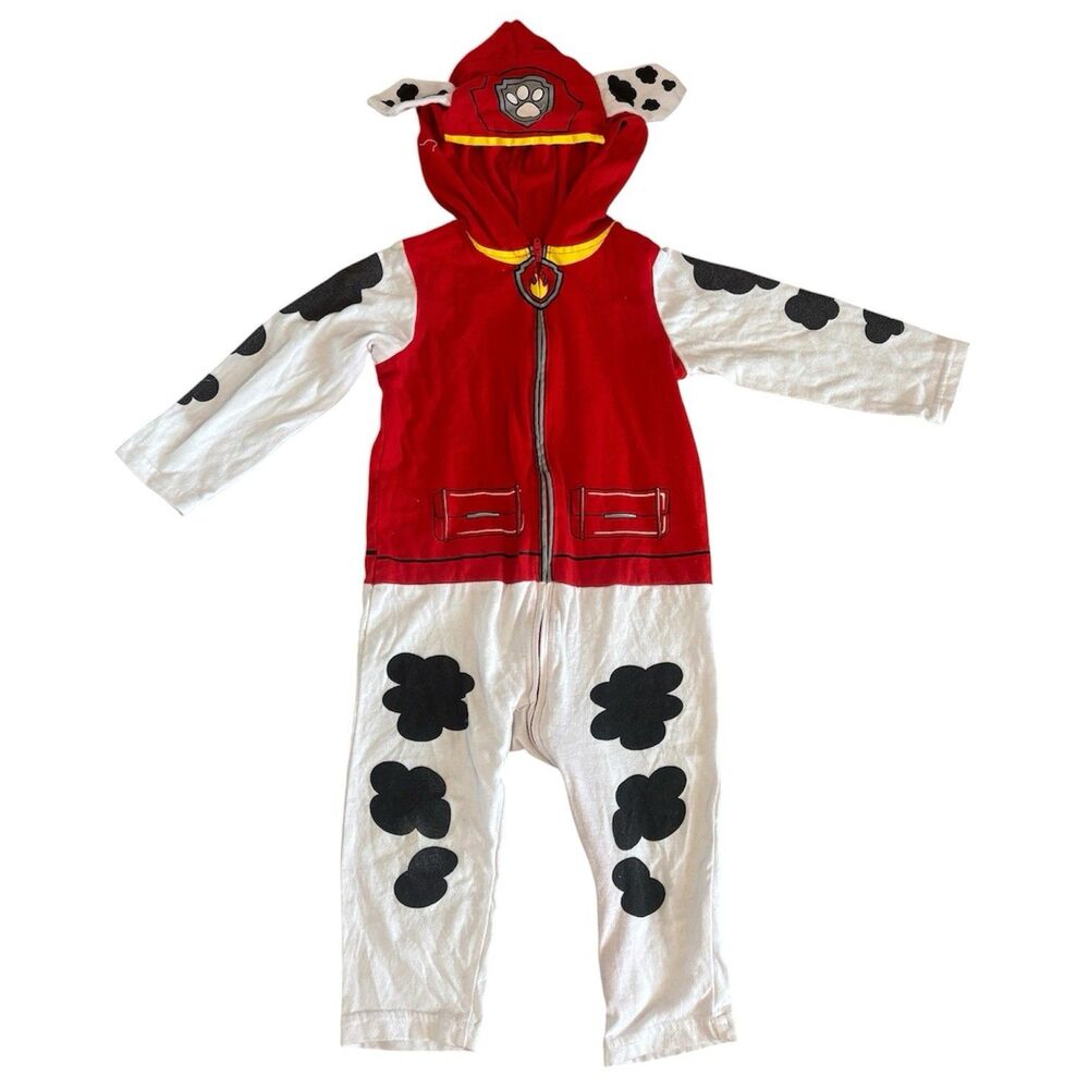 Nickelodeon Paw Patrol Marshall Halloween Costume Hooded One Piece 18-24mo Easy